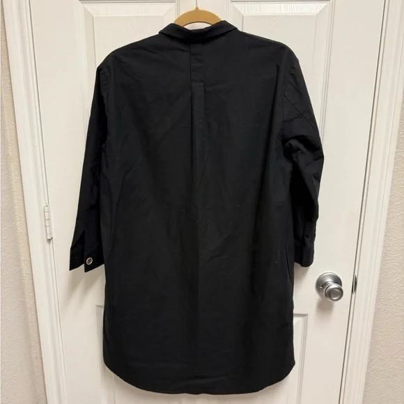 Pomander Place Black Popover Longsleeve Dress - Picture 11 of 12